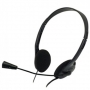 НАУШНИКИ С МИКРОФОНОМ DETECH DT-10 BLACK 