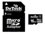 DETECH 16GB MICROSDHC КАРТА ПАМЯТИ