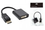 Конвертер DisplayPort (M) --> DVI-I (F) 